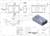 MIRAGGIO Umywalka FARO 40,8x22x7cm MIRASOFT 0001082